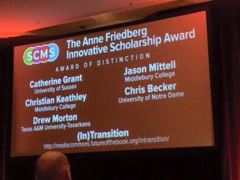 Anne Friedberg award photo